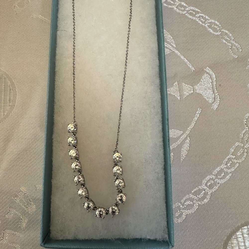 LAST ONE!  Touchstone Crystal Baroness Necklace Brand New. - Picture 2 of 2